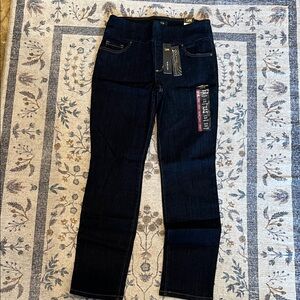 Lee Women’s Deep Indigo Straight Sculpting Jeans